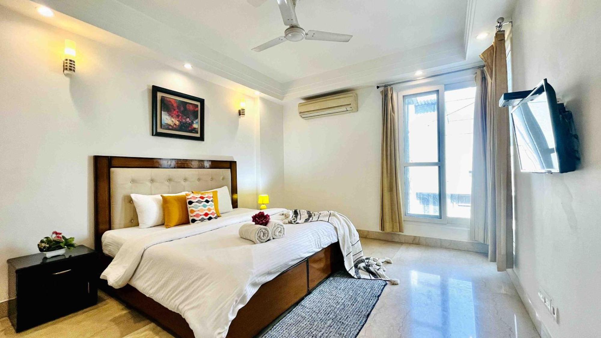 Olive Service Apartments - Greater Kailash New Delhi Exterior photo