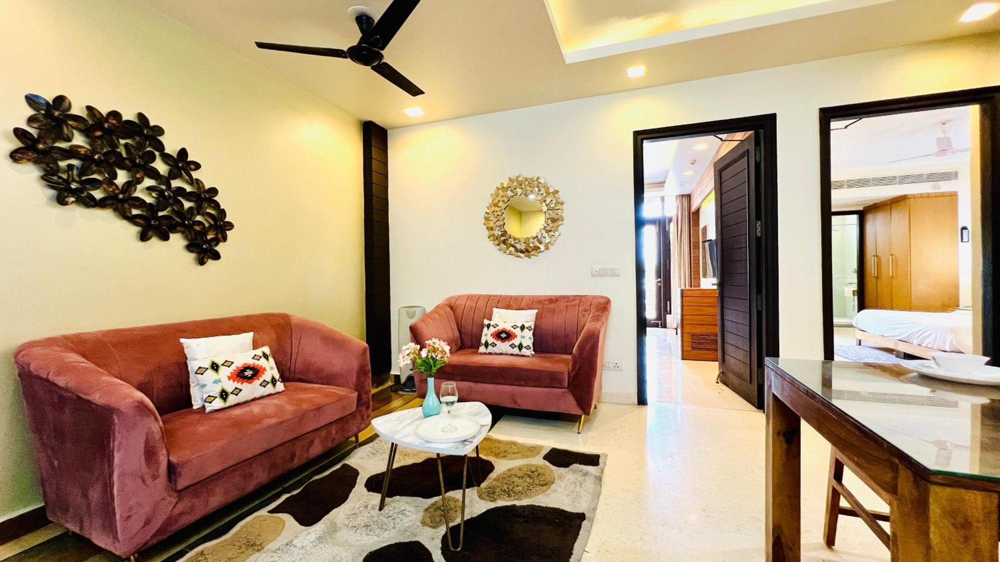 Olive Service Apartments - Greater Kailash New Delhi Exterior photo